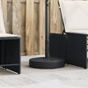 vidaXL Umbrella Base Black Polyethylene and concrete 55 lb - 2 of 4