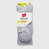 Hanes Men's 3pk Absolute Active Cushioned Crew Socks - 6-12 - 2 of 4