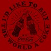 Men's Coca Cola Unity I'd Like to Buy the World a Coke T-Shirt - image 2 of 4