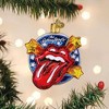 Old World Christmas 3.0 Inch The Rolling Stones Tongue Christmas Tree Ornament , Mick's Mouth Authority (1PC) - 3 of 3