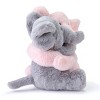 FAO Schwarz 9" Plush Hugging Elephants - 3 of 4