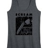 Women's - Scream - Knife Graphic Racerback Tank - 2 of 4