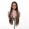 Jessie's Wig 30 Inch Straight Wig Synthetic Hair 13x3.5 Lace Wigs Balayage Color 1Pc/Pack - 2 of 4