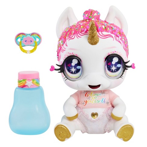 Unicorn toy with hot sale babies