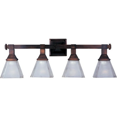 Maxim Lighting Brentwood 4 - Light Vanity in  Oil Rubbed Bronze