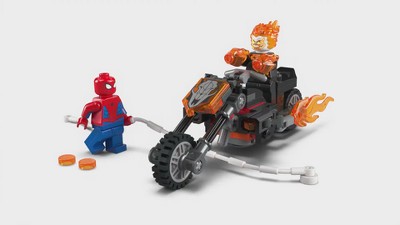 LEGO Marvel Spider-Man vs. Ghost Rider Motorcycle 76335 : Target