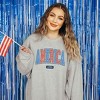 Simply Sage Market Women's Graphic Sweatshirt America 1776 Varsity - 2 of 3