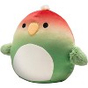 Squishmallows 8-Inch Elliene The Rainbow Parrot - Official Jazwares Plush - Collectible Squishy Bird Stuffed Animal Toy - Gift for Kids, Girls & Boys - 2 of 4