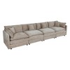 NicBex Couches for Living Room Deep Seat Sofa Couch Upholstered 2 Seater Sleeper Loveseat Sofa with 4 Pillows for Bedroom - 2 of 4