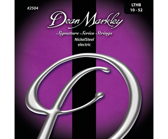 Dean Markley Signature Light Top Heavy Bottom, 10-52 3 Pack .010-.052 Light Top Heavy Bottom