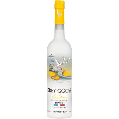 Grey Goose Le Citron Vodka - 750ml Bottle
