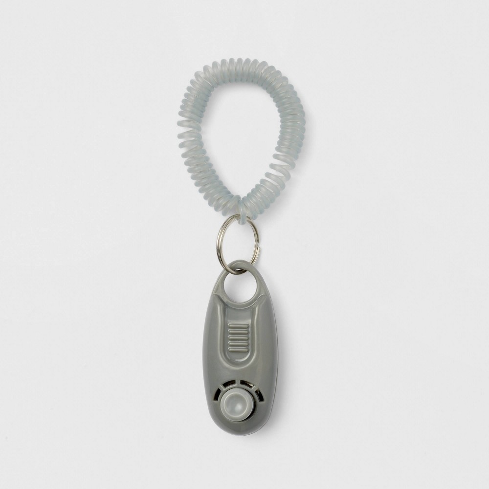 Dog Training Clicker - Boots & Barkley™ - Gray