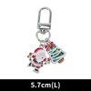 Unique Bargains Christmas Keychain Lobster Clasp Zinc Alloy Multi-colored 1 Pc - 2 of 3