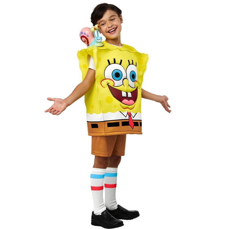 Rubies Spongebob and Gary Boy's Costume Kit, 3 of 5