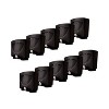 Maxsa Innovations 4pk Battery Powered MotionActivated Outdoor NightLight Dark Bronze: Weather-Resistant LED Lanterns - 3 of 4