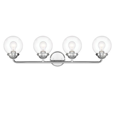 Designers Fountain Knoll 4 - Light Vanity in  Chrome