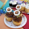 Rochester Institute of Technology Primary Logo Cupcake Picks Toppers Decoration Set of 6 - 4 of 4