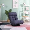 GlasFlength Accent Chairs Modern Lounge Chair with Streamlined Comfort for Living Room or Reading Nook, Blue,45.3”*22.8”*35.8" - 4 of 4