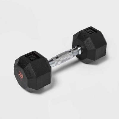 Body solid hex dumbbell best sale 12 lb