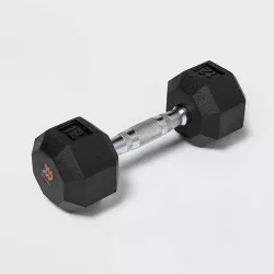 Hex Dumbbell 12lbs Black - All in Motion™