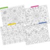 Barker Creek Color Me! In My Garden 14pt Letter-Size File Folders Multi-Design Set 24 per Set: Art Stationery, 50 Sheet Capacity - 2 of 3