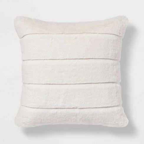 Target faux rabbit fur pillow new arrivals