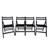 SKRAN Furniture Set Slatted Wood Folding Special Event Chair, Foldable Style Patio Dining Chairs for Kitchen, Balcony and patio - 2 of 4