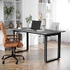 Flash Furniture Redmond Commercial 60x30 Conference Table with 1" Thick Double Sided Laminate Table Top with PVC Edging and Heavy Duty U-Frame Steel Base - image 2 of 4