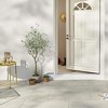 2Pcs Artificial Olive Tree in Pots, Faux Tropical Plant with Natural Wood Trunk for Home Office Living Room Indoor Outdoor - 3 of 4