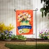 Evergreen Jar of Lemons and Florals Applique Garden Flag 12 x 18 Inches Indoor Outdoor Decor - 2 of 4