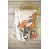 Cuss Yeah Designs Abstract Peaches 80" x 60" Fleece Throw Blanket - Deny Designs - 2 of 2