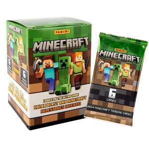 Panini America Minecraft 2024 Panini Blaster Box | 6 Packs - 1 of 4