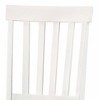 Two-Tone MDF/Rubberwood Side Chair (Set of 2) with Scooped Wood Seat, Schoolhouse Style and Modified Wall Saver Legs - 4 of 4