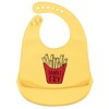 Hudson Baby Infant Silicone Bibs 2pk, Small Fry, One Size - 2 of 3