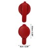 Unique Bargains PU leather Adsorption Car Visor Sunglasses Holder 1 Pc - 4 of 4