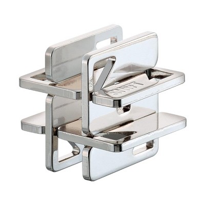 University Games Hanayama Level 4 Cast Metal Brain Teaser Puzzle - Hashtag