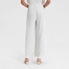 Women's Wide Leg Pleated Palazzo Pants - A New Day™ - 4 of 4