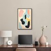 Art Remedy Melt my Bling Contemporary Shapes Abstract Wall Art Framed - 2 of 4
