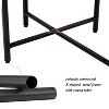 XINGHANZHENXUAN Small Coffee Tables 2-tier Modern Sofa Side Table, Nightstands, Living Room End Tables - 4 of 4