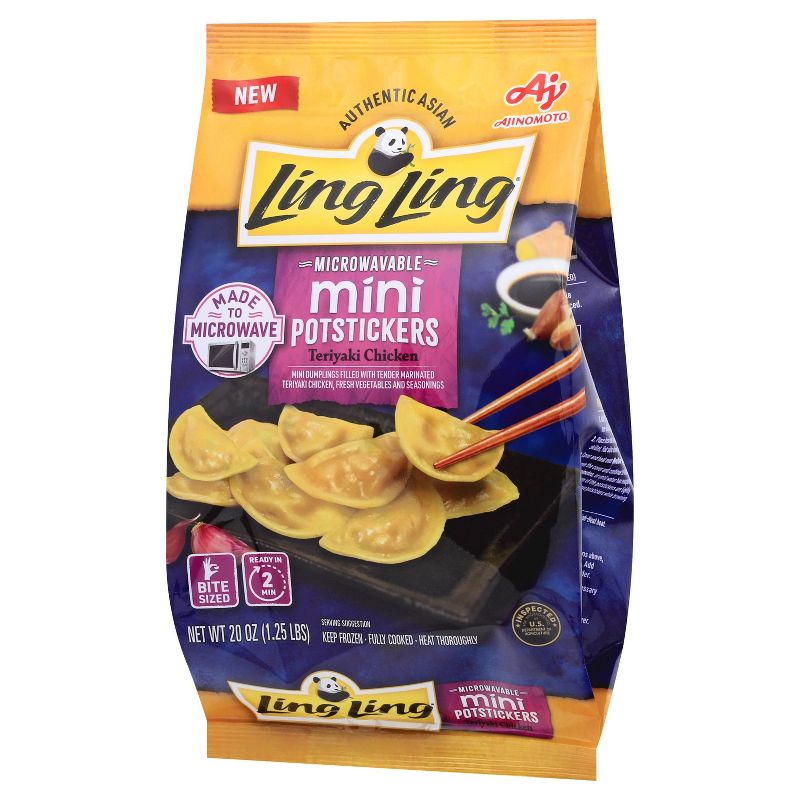 Ling Ling Frozen Mini Potstickers - Teriyaki Chicken - 20oz, 3 of 8