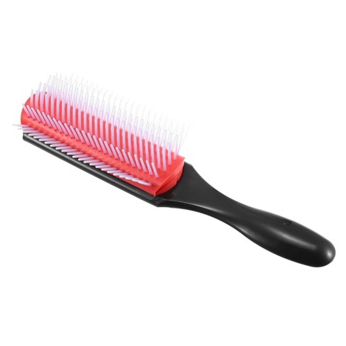 Hair Brush Detangling Brush for Women and Men Hair Brush for Straight Curly  Plastic 1 Pcs Red