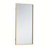 Elegant Lighting Metal frame rectangle mirror 18 inch in Brass - 4 of 4