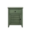 GDFStudio Vira Transitional Nightstand with 1 Door and 1 Drawer - 2 of 4