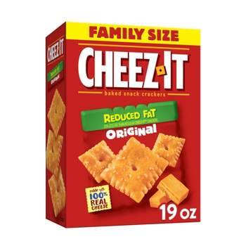 Cheez-It Reduced Fat Original Baked Snack Crackers - 19oz