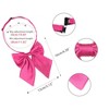 Allegra K Women's Pre-tied Adjustable Neck Strap Cute Bowknot Bow Ties 2 Pcs - 3 of 4