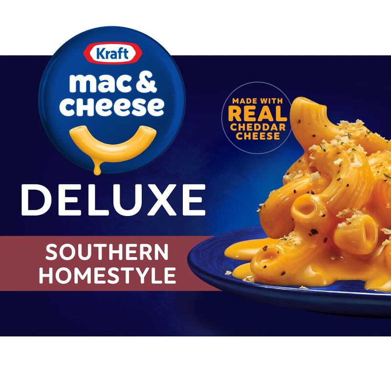 Kraft Deluxe Southern Homestyle Mac and Cheese Dinner - 11.75oz, 1 of 10