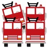Big Dot of Happiness Fired Up Fire Truck - Decorations DIY Firefighter Firetruck Baby Shower or Birthday Party Essentials - Set of 20 - 2 of 4