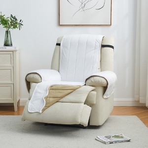 Ultra-Soft Velvet Sofa Furniture Protector - Great Bay Home - 1 of 4