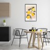 Stupell Industries Fruit Market Lemon Branch Framed Giclee Art, Black, 20" x 30" - 3 of 4
