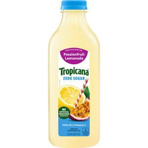 Tropicana Zero Sugar Passionfruit Lemonade - 46 fl oz - 1 of 4